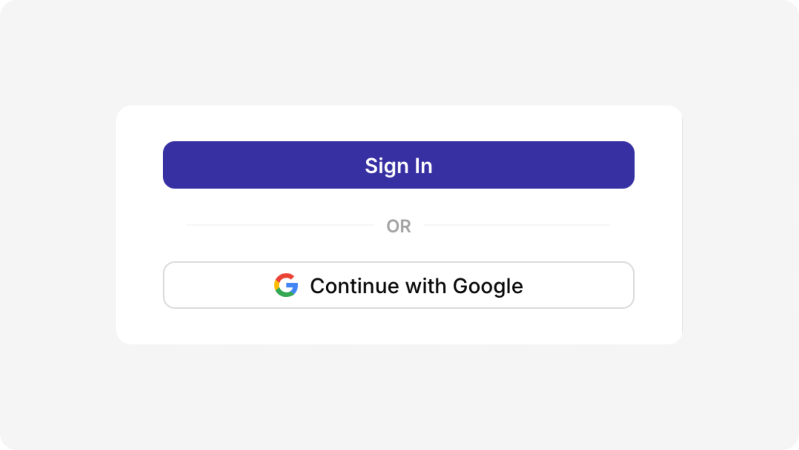 Continue with Google Continue with Google